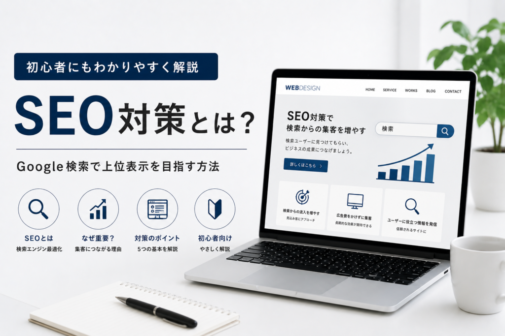 SEO対策とは？初心者にもわかりやすく解説